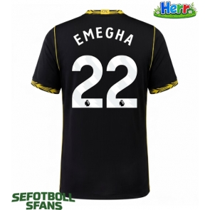 Chelsea Emmanuel Emegha #22 Bortatröja 2026-27 Kortärmad